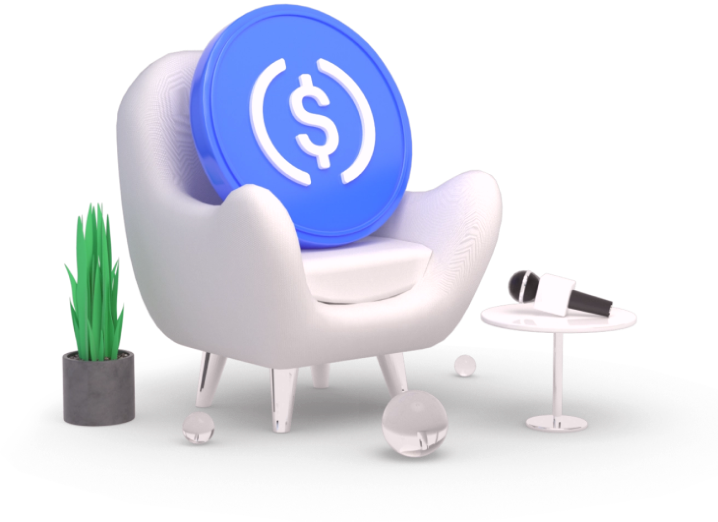 Stablecoin services illustration